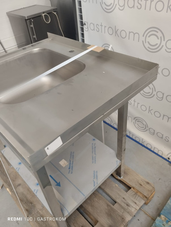 Stół ze zlewem i półką 90x70x90