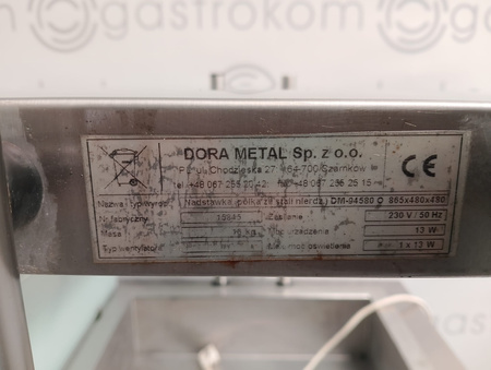 Wanna chłodnicza 2xGN DM-94930.2 z nadstawką DM-94580