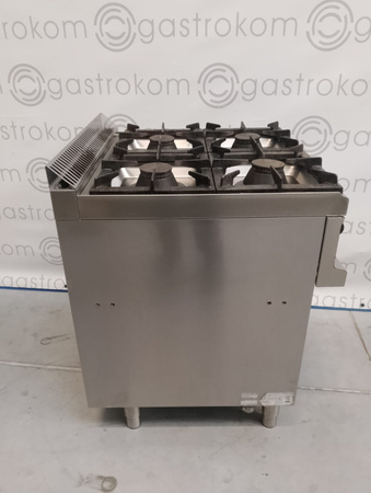 KUCHNIA GAZOWA 4-PALNIKOWA NA PODSTAWIE OTWARTEJ 24 KW MBM Magistra G4A77XL