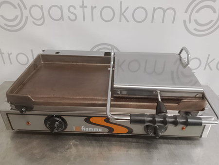 Kontakt grill podwójny gładki GR 8.1L Fiamma