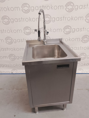 Stół ze zlewem z szafką 60x70