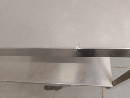 Stół z otworem na płytę grzewczą 182x70x85