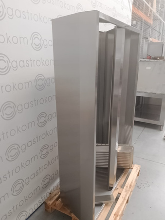 Okap centralny trapezowy z łapaczami 360x120 (2 elementy)