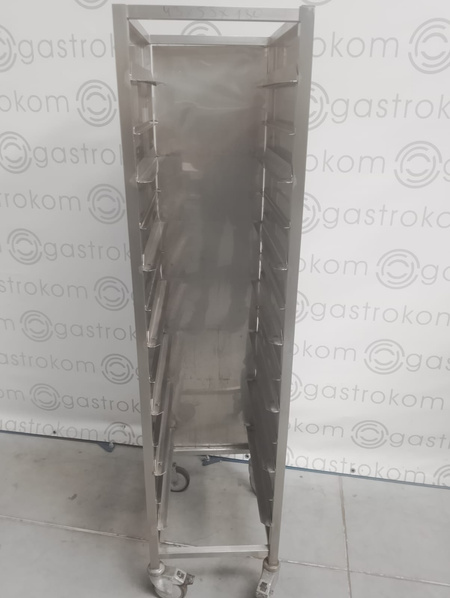 WÓZEK DO POJEMNIKÓW GN I TAC, ZAMKNIĘTY Z 3 STRON