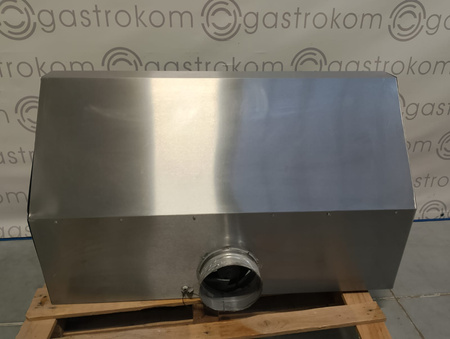 Okap przyścienny trapezowy 120x70x40, bez łapaczy