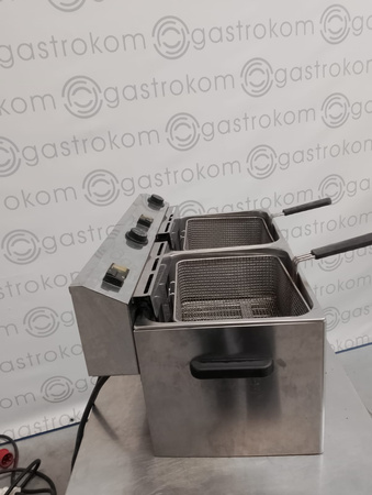 Frytownica 2-komorowa 2x11L FE - 1010 T, 400V
