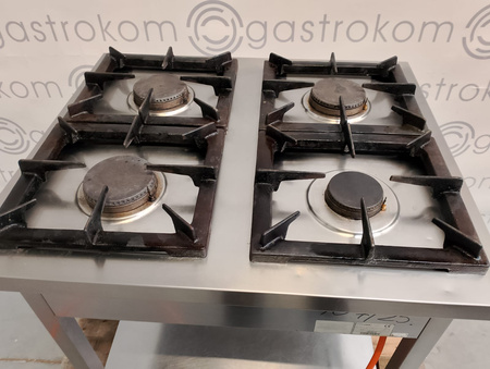 Kuchnia gazowa 4 palnikowa Redfox SPB-70/80 G P/B