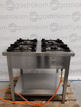 Kuchnia gazowa 4 palnikowa Redfox SPB-70/80 G P/B