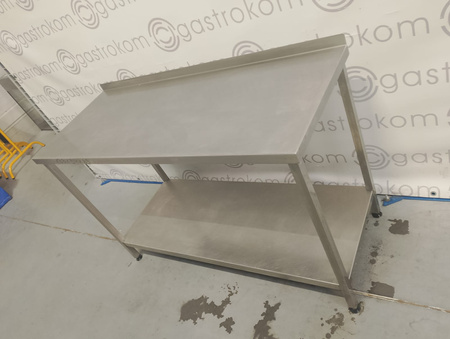 Stół z półką 133x54