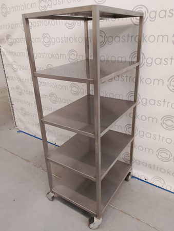 Regał magazynowy jezdny 80x60x180