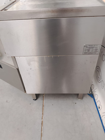 Płyta grillowa gazowa ryflowana Kromet 700.PBG-400R-C