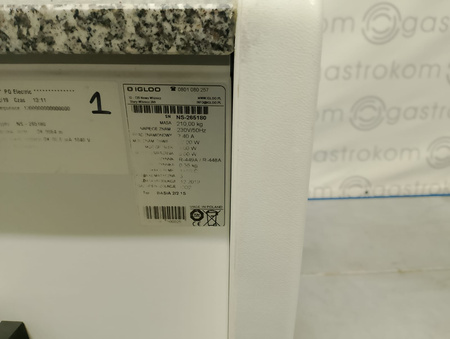 Lada chłodnicza Igloo Basia 2/2 1S 200 cm