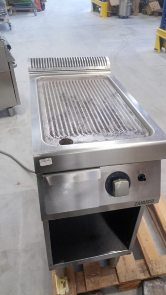 Płyta grillowa gazowa ryflowana Zanussi 400x700, G20