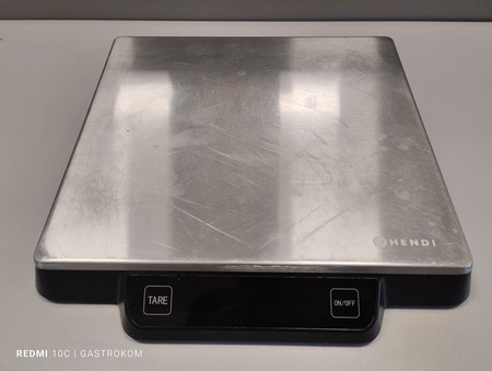 Waga kuchenna Hendi 580233 srebrny/szary 15 kg