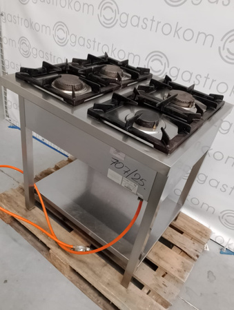 Kuchnia gazowa 4 palnikowa Redfox SPB-70/80 G P/B