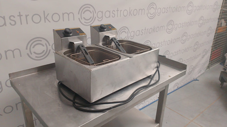 FRYTOWNICA 2-KOMOROWA 2X5 L GREDIL 746100