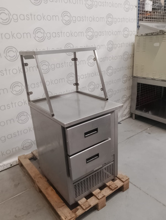 Stół chłodniczy 2 szuflady i nadstawka Mawi 0,6