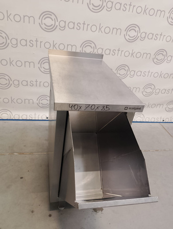 Stół z koszem 40x70x85