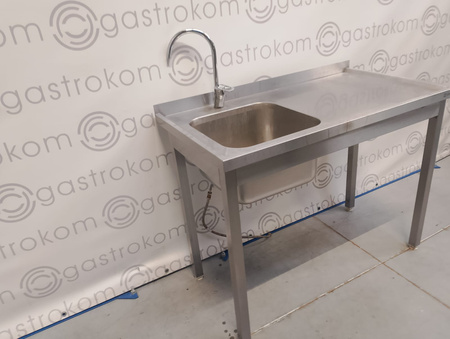 Stół ze zlewem-L 110x60x85