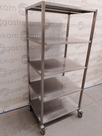 Regał magazynowy jezdny 80x60x180