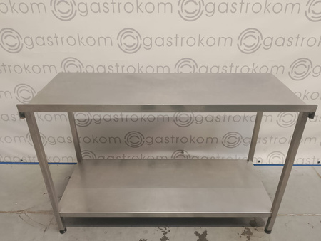 Stół z półką 133x54