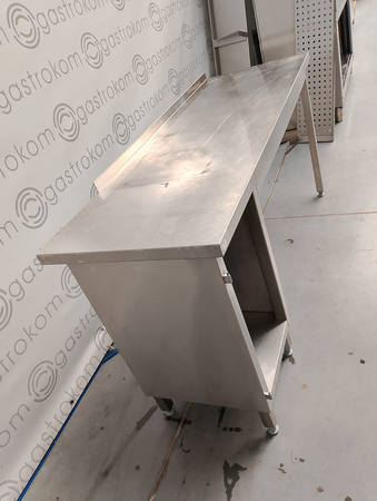 Stół przyścienny z szafką 170x60 