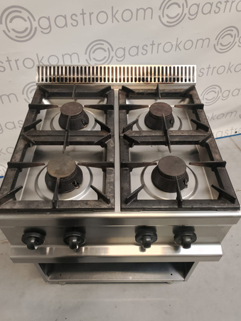 KUCHNIA GAZOWA 4-PALNIKOWA NA PODSTAWIE OTWARTEJ 24 KW MBM Magistra G4A77XL