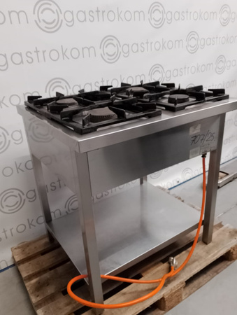 Kuchnia gazowa 4 palnikowa Redfox SPB-70/80 G P/B