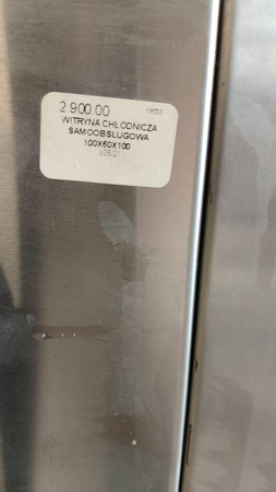 Witryna chłodnicza samoobsługowa Komat KCC-58-00 100x60x101