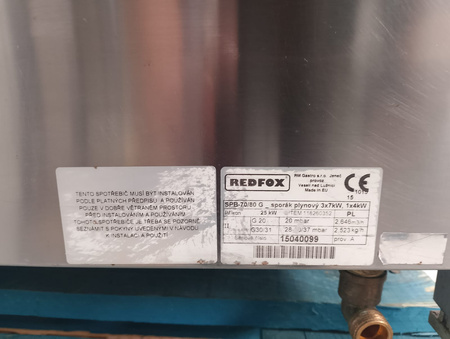 Kuchnia gazowa 4-palnikowa RedFox SPB-70/80G NASTAWNA