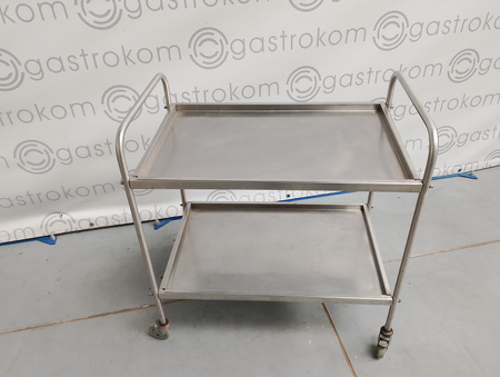Wózek kelnerski 2 półkowy skręcany