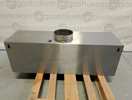 Okap przyścienny trapezowy 120x70x40, bez łapaczy