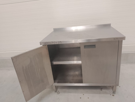 Stół z drzwiami skrzydłowymi 100x70