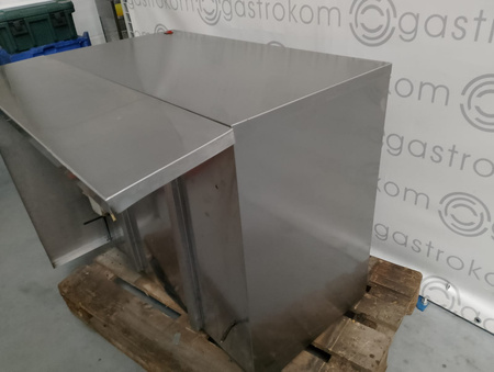 Okap gastronomiczny 100x80 przyścienny skrzyniowy