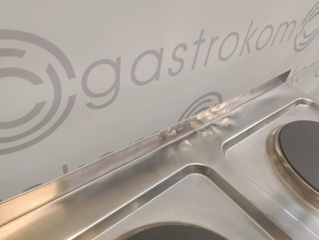 KUCHNIA ELEKTRYCZNA Z PÓŁKĄ 4-PŁYTOWA