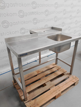 STÓŁ ZAŁ. DO ZMYW. KAPT. 130x55/90x90 CM