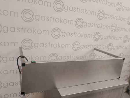 Nadstawka grzewcza nierdzewna 130x30x60