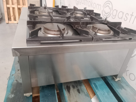 Kuchnia gazowa 4-palnikowa RedFox SPB-70/80G NASTAWNA