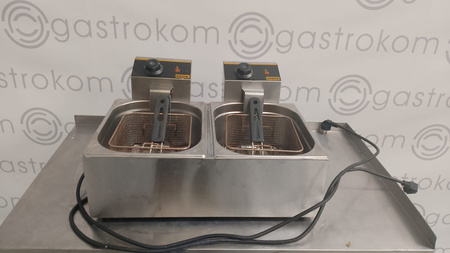 FRYTOWNICA 2-KOMOROWA 2X5 L GREDIL 746100