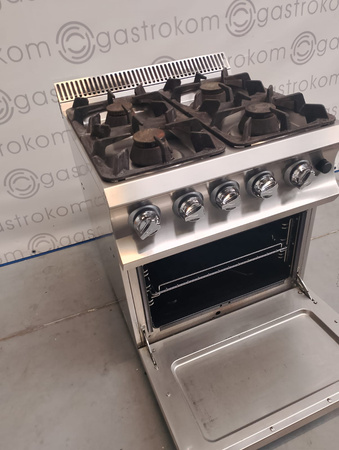 Kuchnia gazowa 4-palnikowa z piekarnikiem MBM Domina70x71,4x85