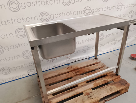 Stół ze zlewem 120x70x85