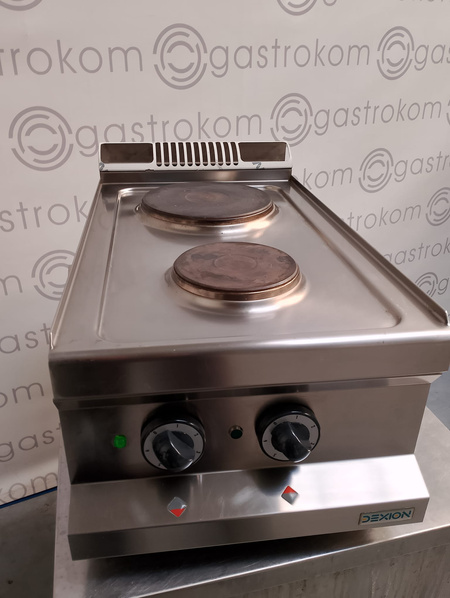 Kuchnia elektryczna 2-palnikowa DEXION nastawna