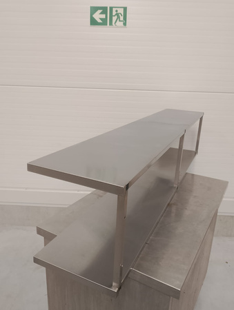 Półka 2 poziomowa 160x30