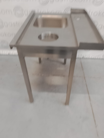 Stół załadowczy 1-komorowy bez półki 100x75x88