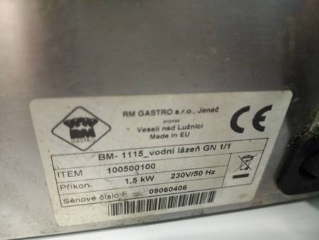 Bemar nastawny RM Gastro BM-1115