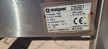 Taboret gazowy Stalgast 773045